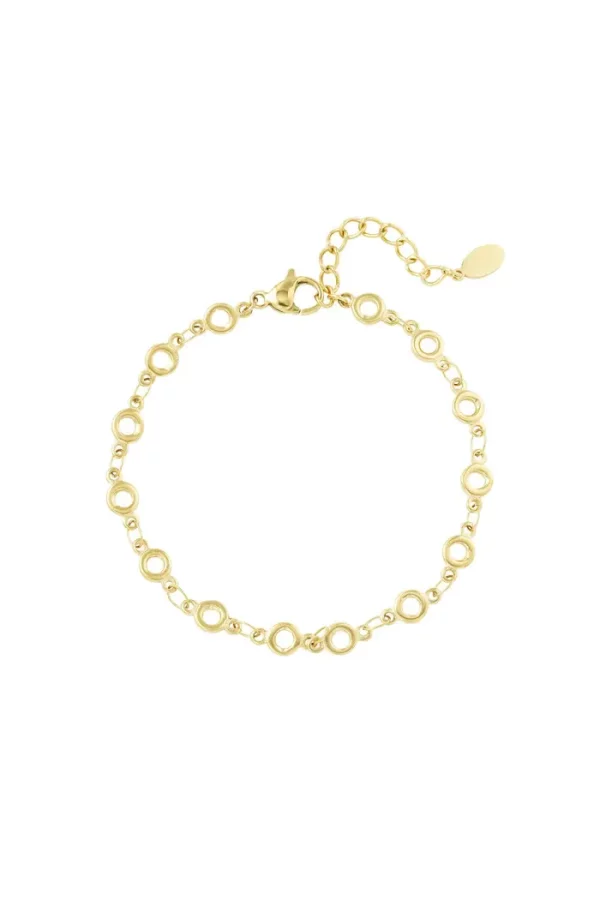 Armband cirkels goud
