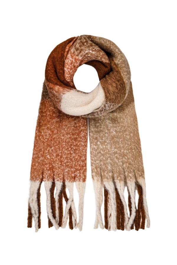 Sjaal bruin